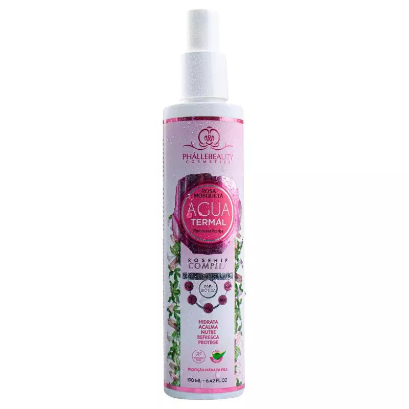 Agua termal Rosa Mosqueta